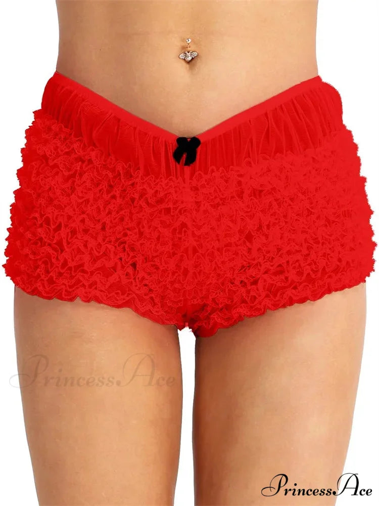 Ribbon Gathered Bodycon Brief