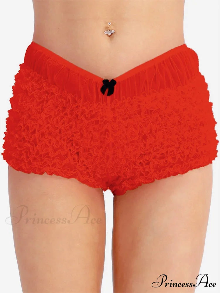 Ribbon Gathered Bodycon Brief