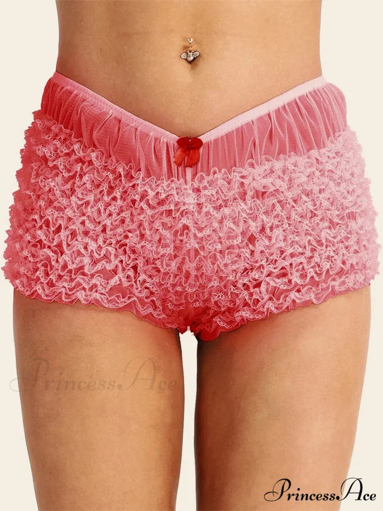 Ribbon Gathered Bodycon Brief