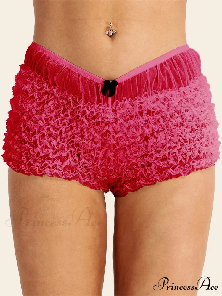 Ribbon Gathered Bodycon Brief