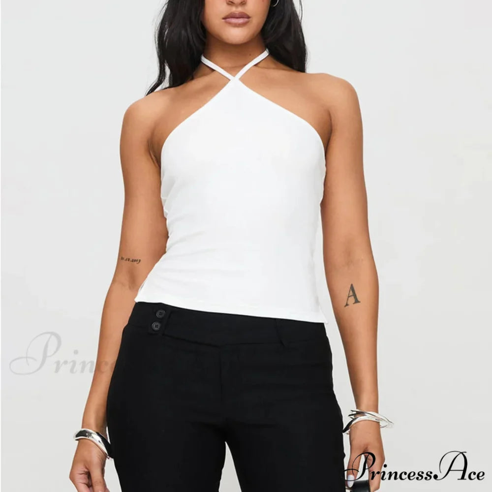 Ribbon Lace Trim Enchanting Crop Top
