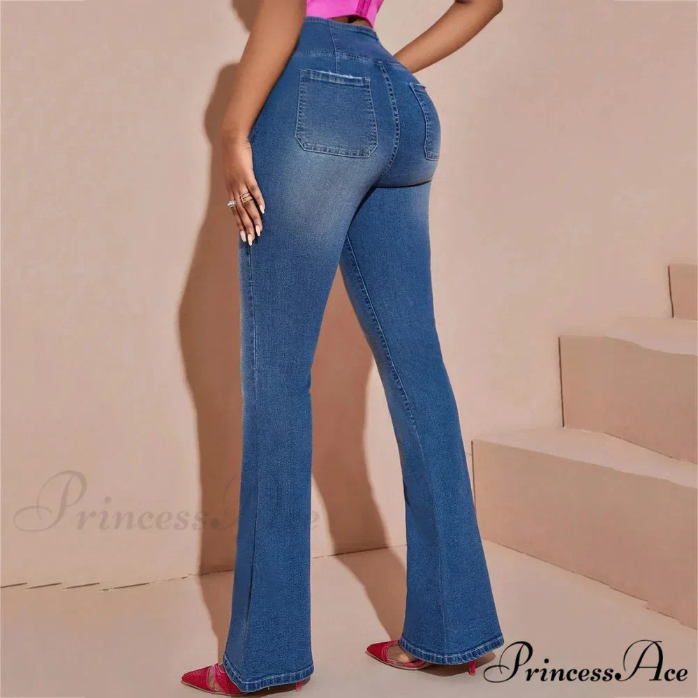 Ripped Distressed Y2K Streetwear Jeans