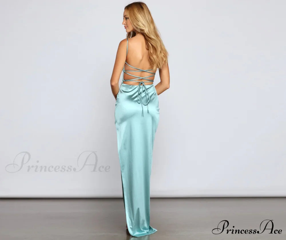 Riya Formal Stylish High Slit Dress