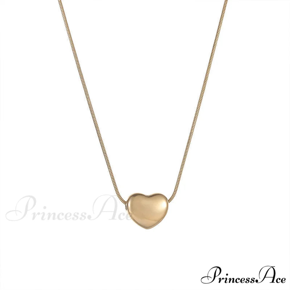 Romantic Mini Heart Pendant Necklaces