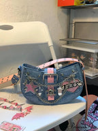 Rose Y2K Cowpoke Pouch Wristlet