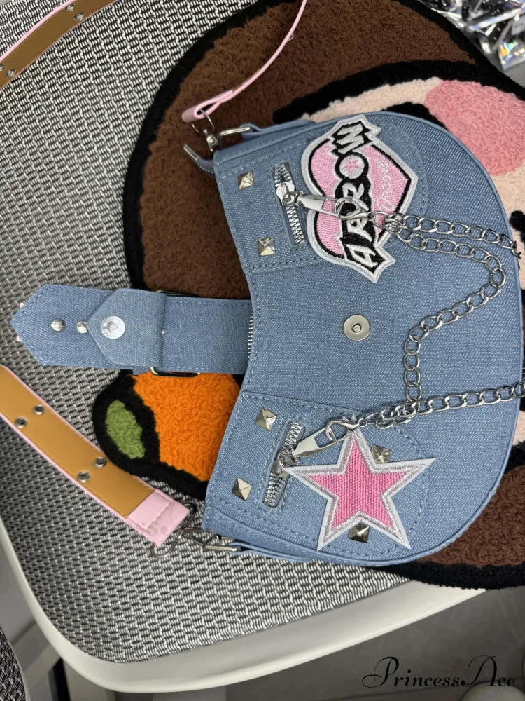 Rose Y2K Cowpoke Pouch Wristlet