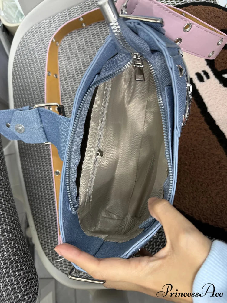 Rose Y2K Cowpoke Pouch Wristlet