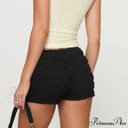 Rough Tie-Up Elastic Brief