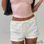 Rough Tie-Up Elastic Brief