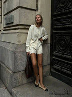 Round-neck Button Cardigan