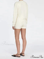 Round-neck Button Cardigan