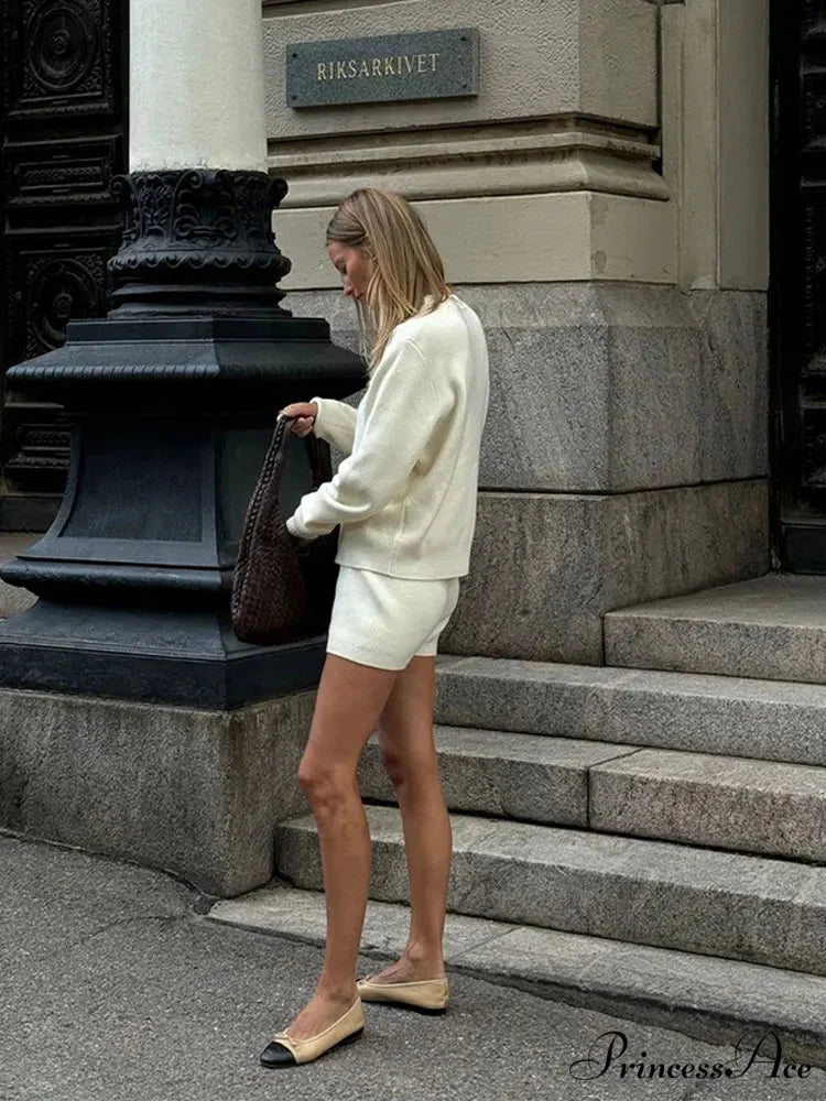 Round-neck Button Cardigan