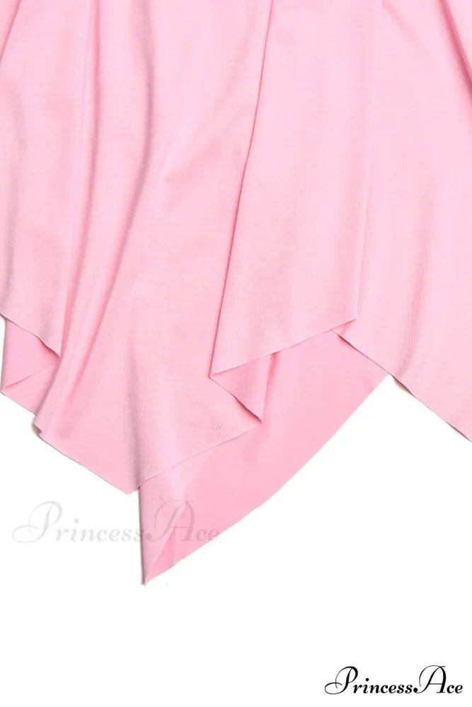 Ruched Fishtail Slit Dress