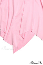 Ruched Fishtail Slit Dress