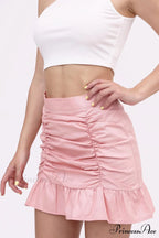 Ruffled Folded Skirt