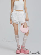 Ruffled Frilly Ribbon Blossom Brief