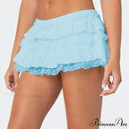Ruffled Tiered Frilly Bloomer Skirt