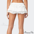 Ruffled Tiered Frilly Bloomer Skirt