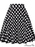 Runway Vintage Rockabilly Midi Skirt