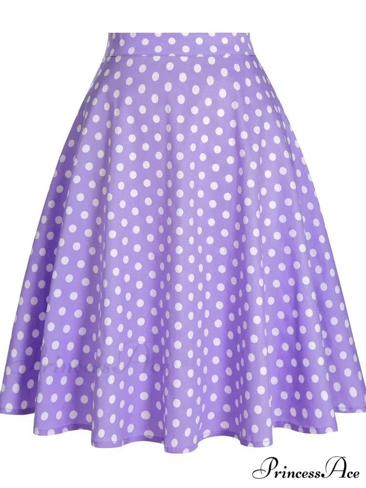 Runway Vintage Rockabilly Midi Skirt