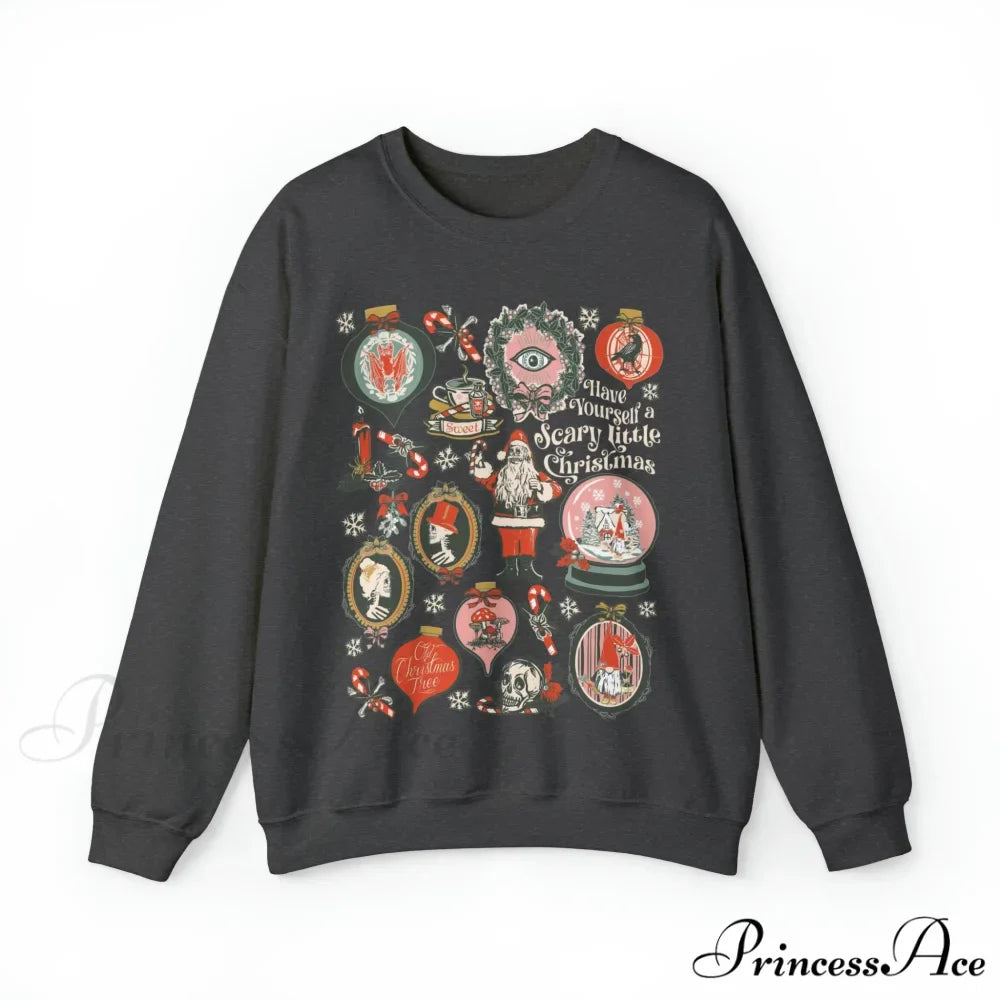 Scary Spooky Halloween Creepy Have Yourself Christmas Hoodie