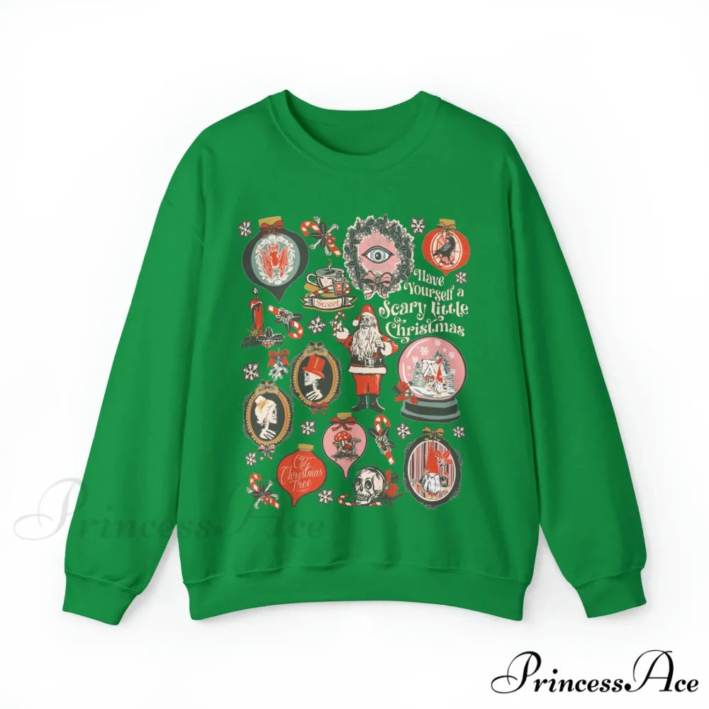 Scary Spooky Halloween Creepy Have Yourself Christmas Hoodie