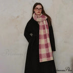 Scottish Woolen Plaid Scarf for Women - Autumn/Winter Shawl