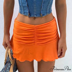 Seaside Folded High Waist Skirt