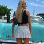 Seaside Folded High Waist Skirt