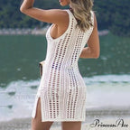 See Through Hollow Out Tunic Robe