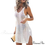 See Through Hollow Out Tunic Robe