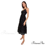 Sequin Elegant Midi Dress