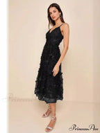 Sequin Elegant Midi Dress