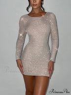 Sequined Tennessee Stylish Mini Dress