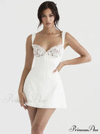 Sexy Backless Lace Party Club Slip Sleeveless Mini Dress