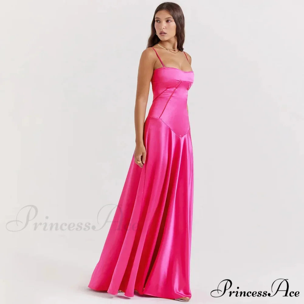 Sexy Bandage Lace Up Sleeveless Party Robe Maxi Dress