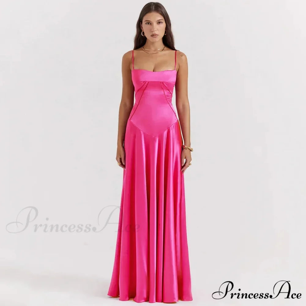 Sexy Bandage Lace Up Sleeveless Party Robe Maxi Dress