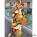 Sexy Beach Party Loose Vintage Boho Dress