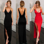 Sexy Ladies Slim Party Spaghetti Strap Maxi dresses
