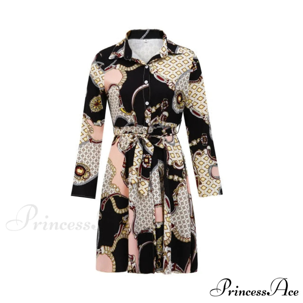 Sexy Party Colorful Print Dress