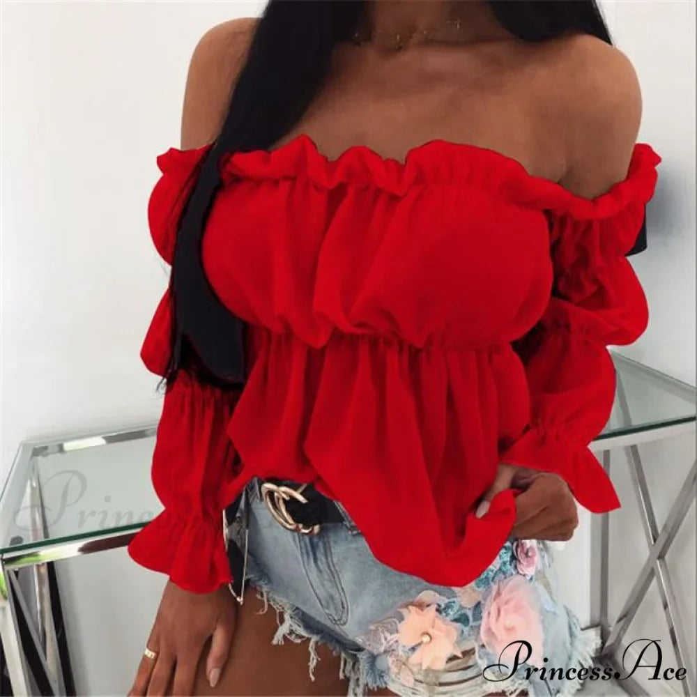 Sexy Shirt New Office Street Tops and Blouses