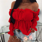 Sexy Shirt New Office Street Tops and Blouses