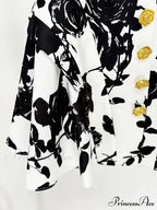 Sexy Skirts Two Piece Set Long Sleeve High Waist Christmas Party Dress