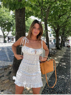 Sexy Spaghetti Straps Pleated Ruched Dresses