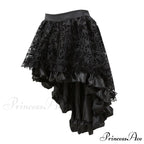 Sexy Steampunk Lace Floral Skirt