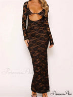 Sexy Women Lace Sleeve Low Cut Deep V-neck Party Club with Bra Summer High Split Vestidos