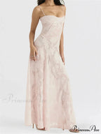 Sexy Women Sleeveless Spaghetti Strap Sling Lace Floral Backless Criss-cross Tie-up Summer Vestidos