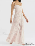 Sexy Women Sleeveless Spaghetti Strap Sling Lace Floral Backless Criss-cross Tie-up Summer Vestidos