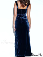 Sexy Women Summer Solid Evening Sleeveless Strap Lace Patchwork High Split Party Female Vestido