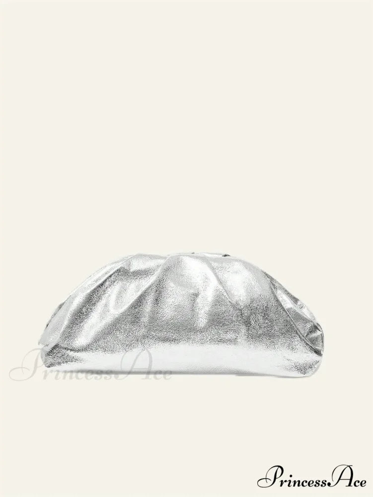 Shimmering Elephant Design Opulent Sky Dinner Pouch